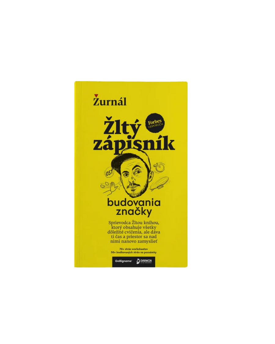 Žltý zápisník budovania značky