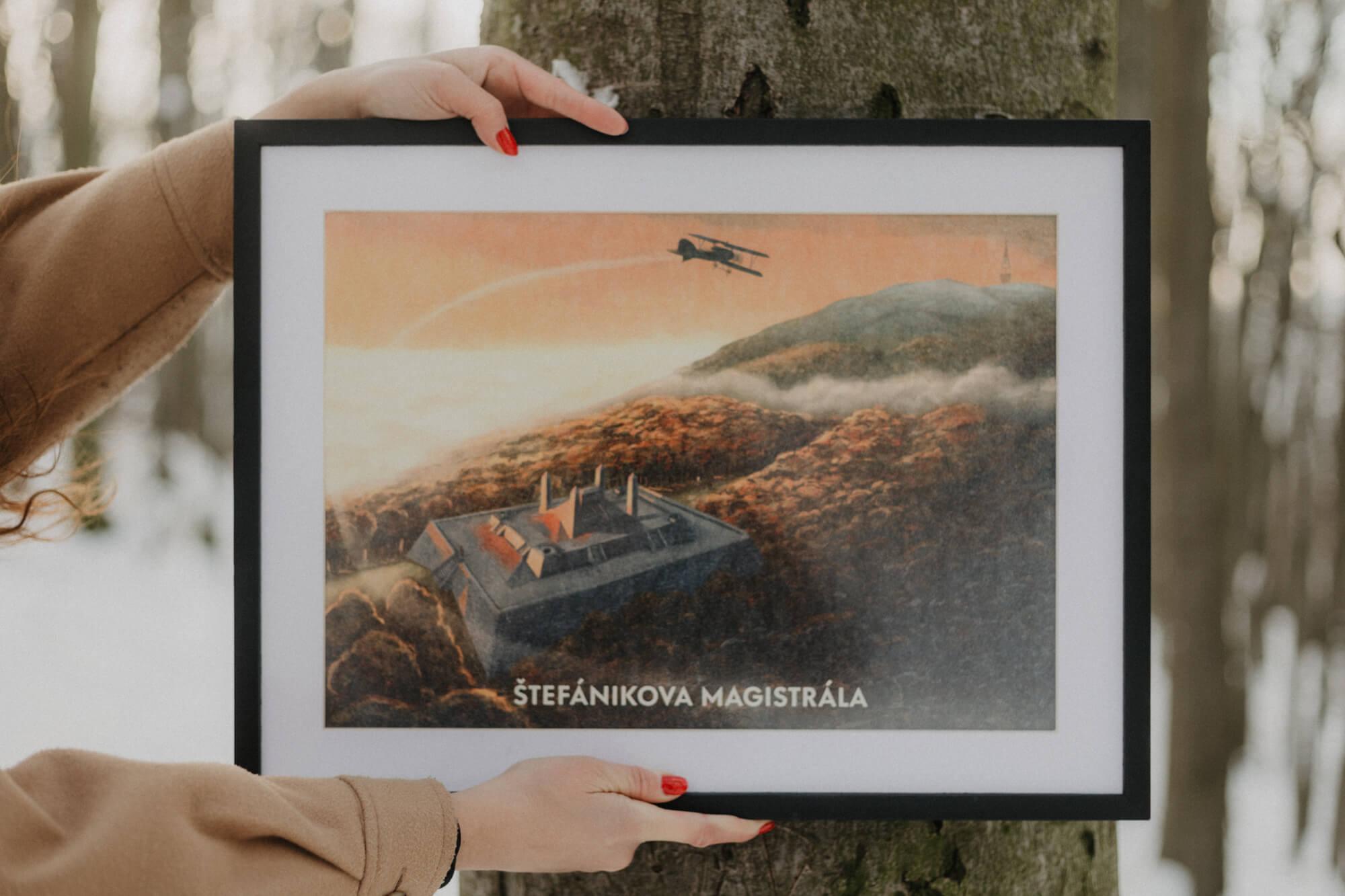 Štefánikova magistrála – Grafika (Frenky Hříbal a Milan Pleva)