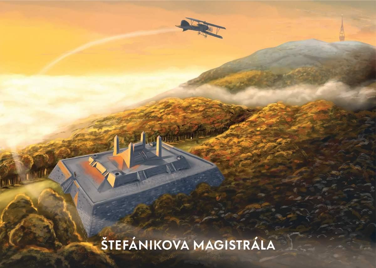 Štefánikova magistrála – Grafika (Frenky Hříbal a Milan Pleva)