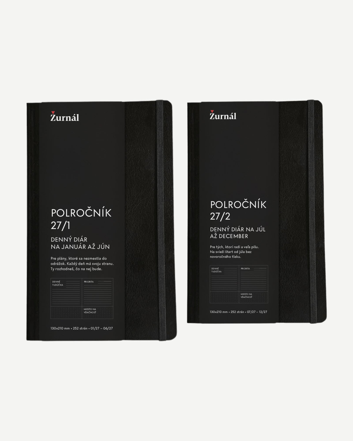 Polročník 27/1 + 27/2 – čierna