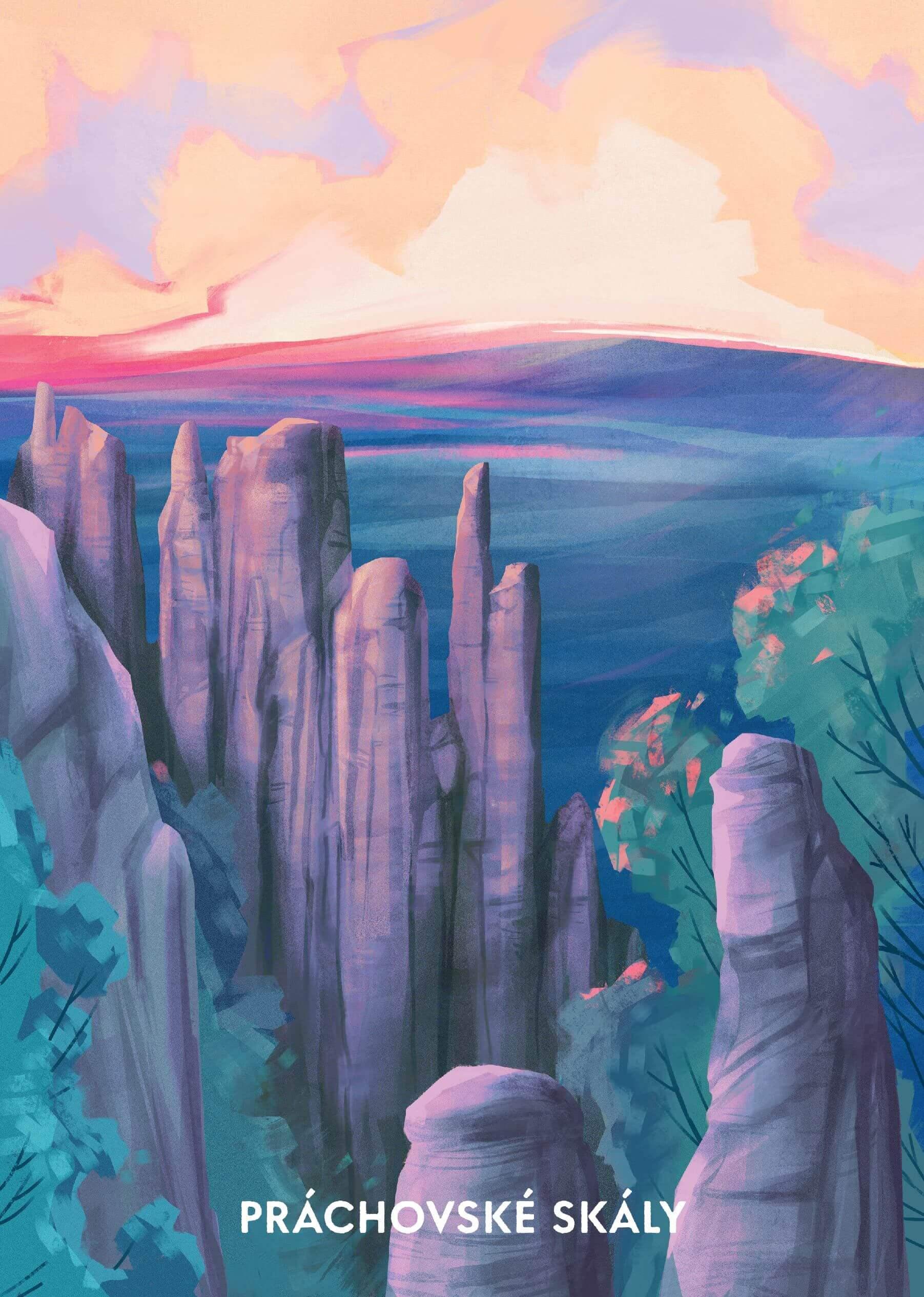 Prachovské skaly – Katarina Kratochvílová
