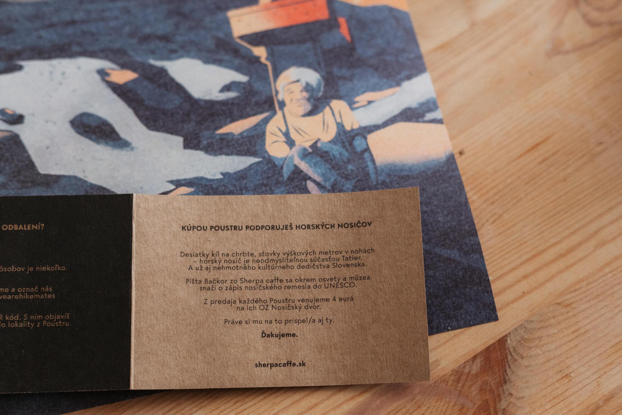 Poustr: Chata pod Rysmi, poctivý slovenský plagát, Vysoké Tatry