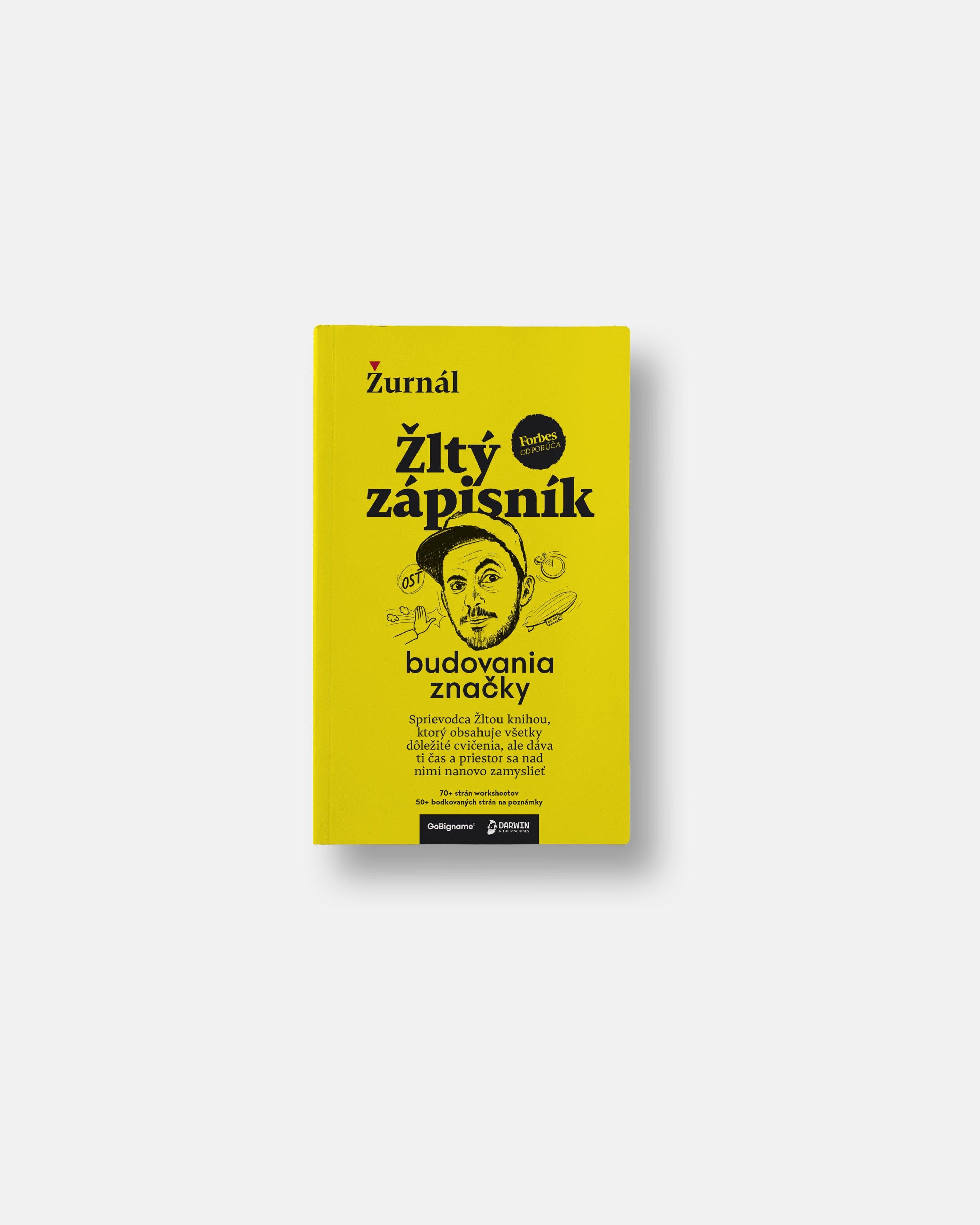 Žltý zápisník budovania značky