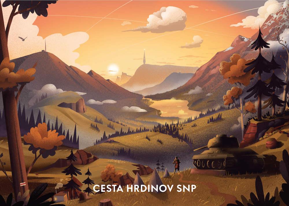 Cesta Hrdinov SNP – Frenky Hříbal a Milan Pleva